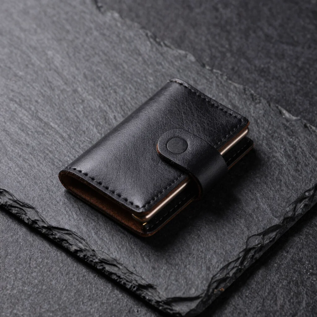 Sculptural Leather Key Organizer
